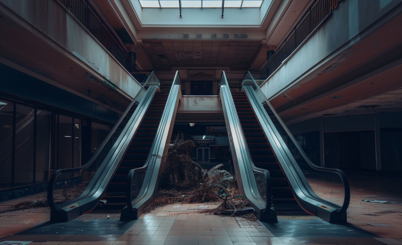 O que acontece quando um shopping fecha?