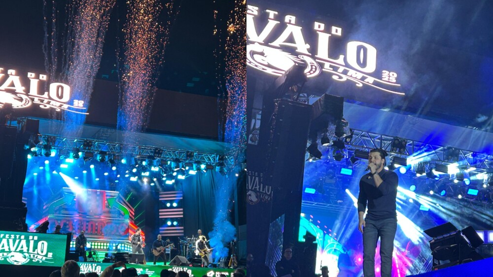 Murilo Huff agita a Festa do Cavalo em Nova Lima com grande público