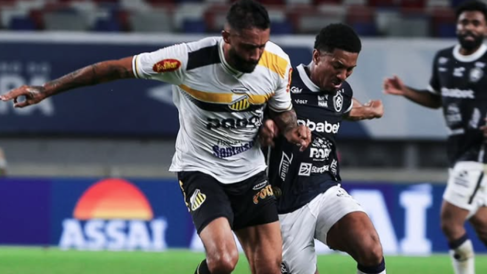 Ex-Cruzeiro marca, e Remo empata com Novorizontino pela Série B