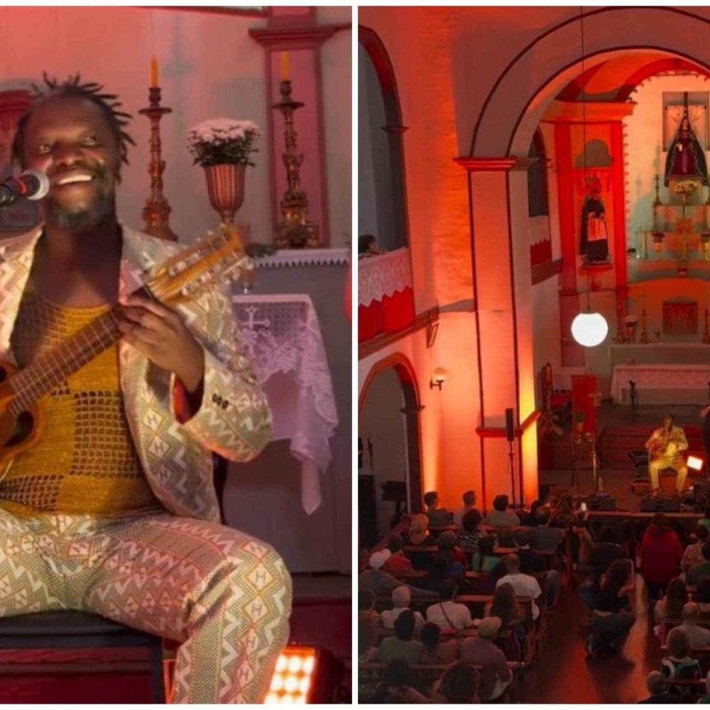 Sérgio Pererê critica intolerância religiosa após performance em Ouro Preto